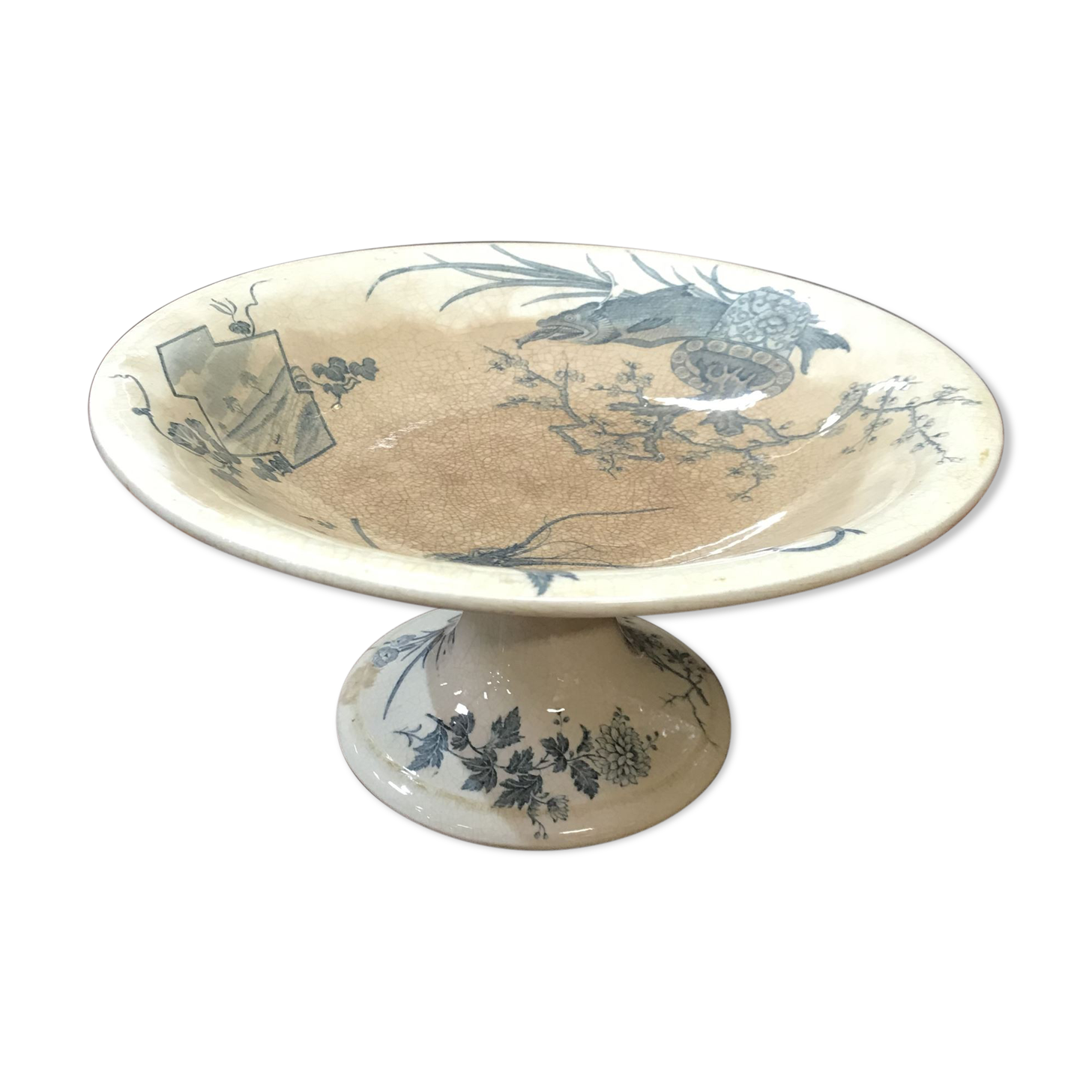 Compotier in Earthenware of Paris