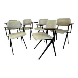 6 chaises industrielles - marko