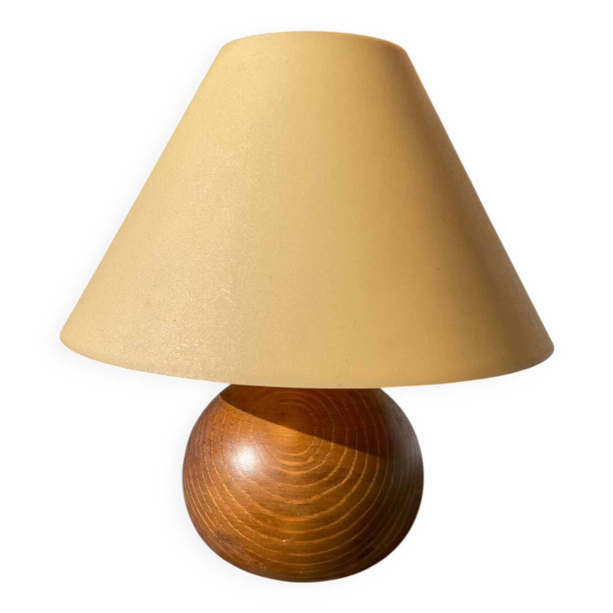 Wooden ball lamp 1980