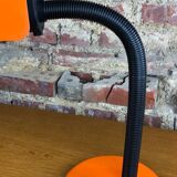 Orange desk lamp targetti, 1970