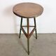 Green Industrial Workshop Stool, 1960s