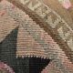 Housse de coussin kilim turc vintage 40 x 40 cm