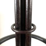 19th century wrought iron floor lamp