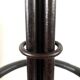 Wrought iron floor lamp landier 19th century