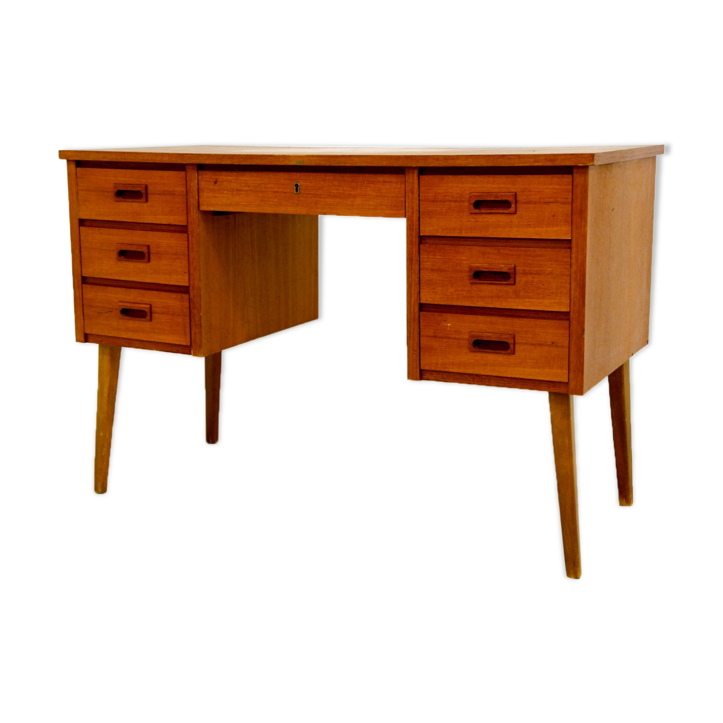 Teak desk, Sweden, 1950