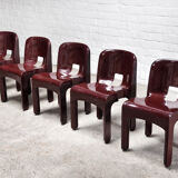 'Universale' Chairs model 4869 by Joe Colombo for Kartell, Set of 5, 1970s