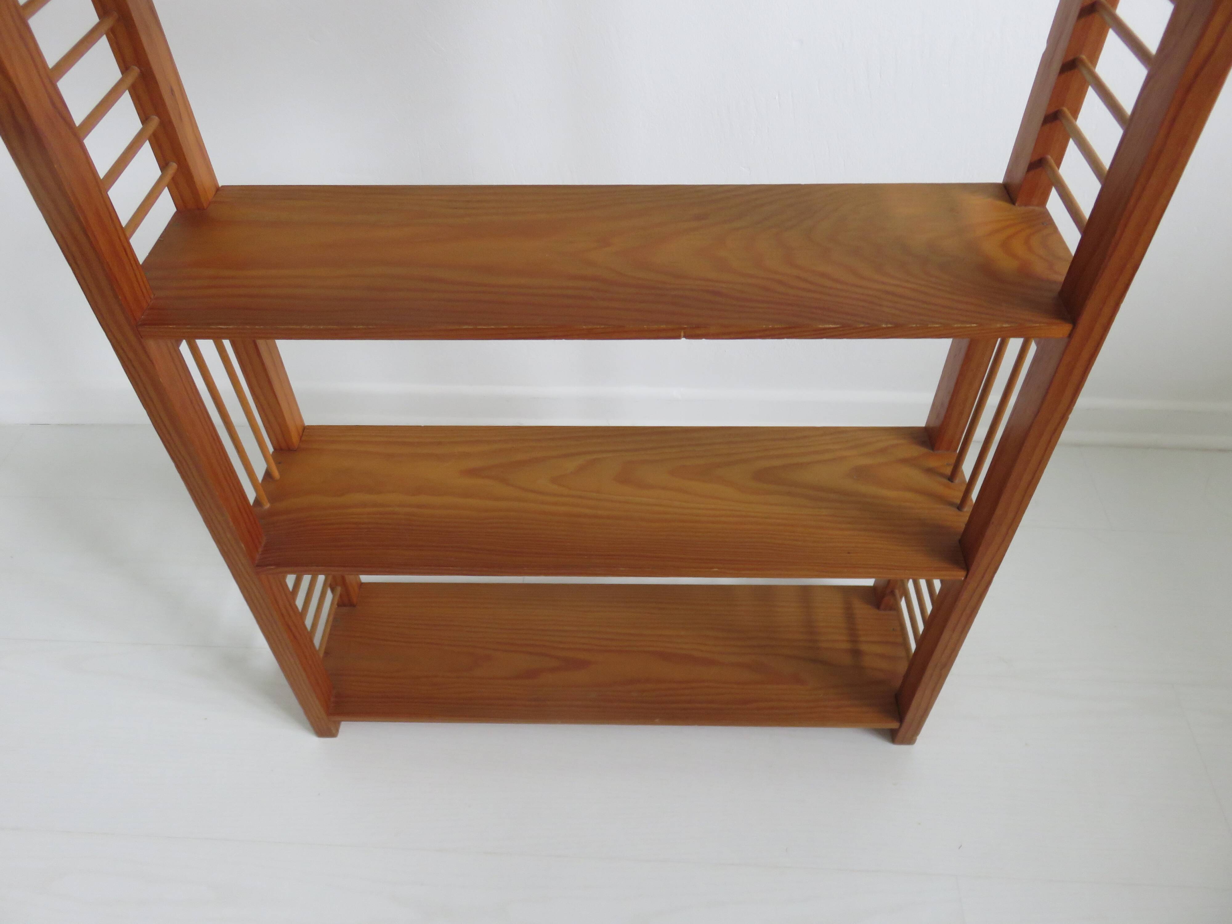 Scandinavian pine shelf from the 80s