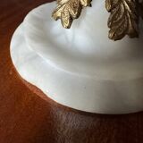 Alabaster column lamp from the 1960s