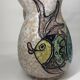 Toledo ceramic pitcher by Pablo Sanguino with fish decoration