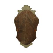 Classic Gold Leaf Mirror Crested Mirror Baroque Deknudt