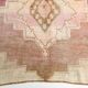Vintage Neutral Faded Brown Mid Century Modern Turkish Vintage, 190x340 Cm