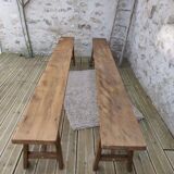 Pair of old benches
