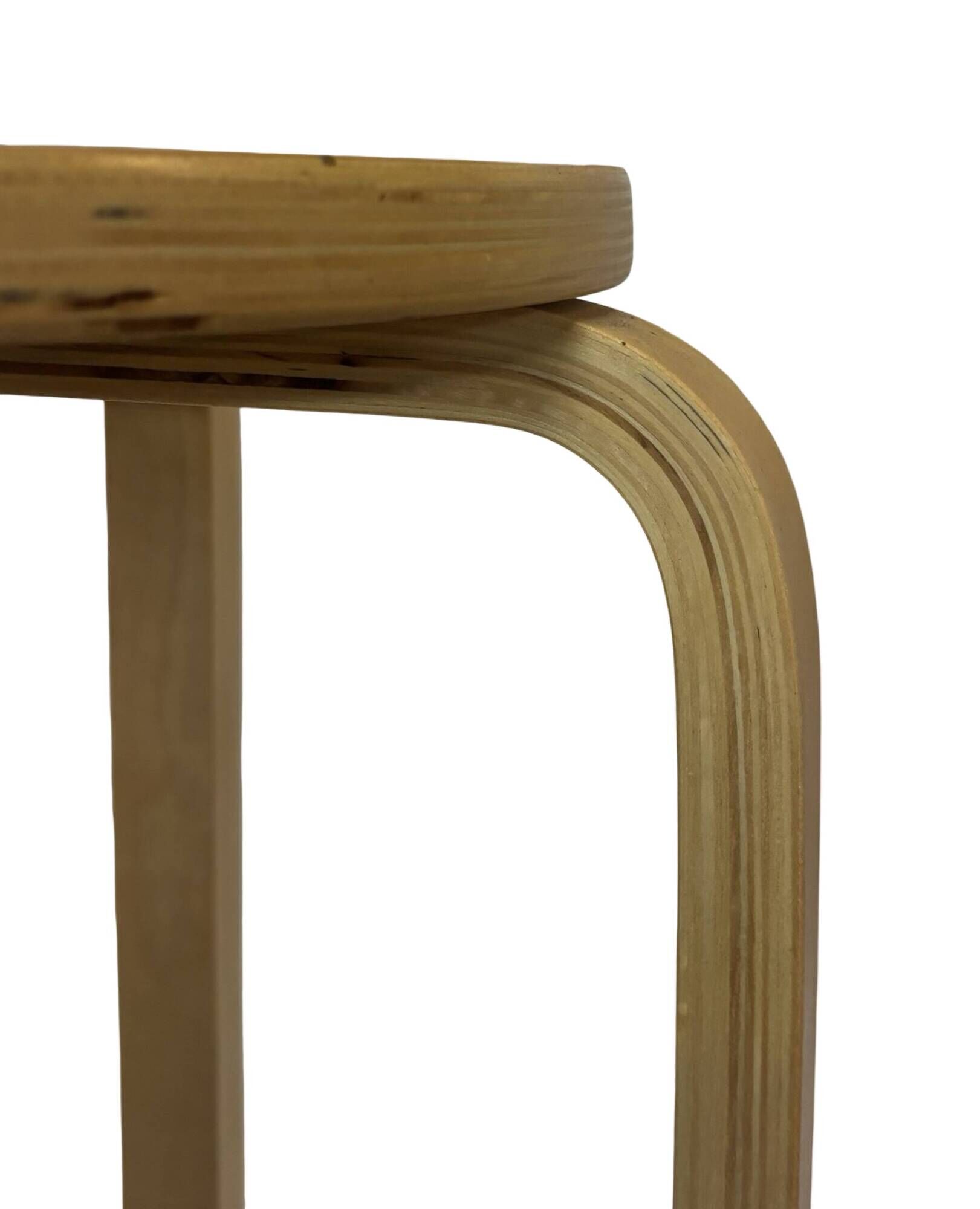Set of 4 Ikea Frosta stools- vintage stools in Aalto for Artek style