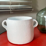 Paper mache vase or pot