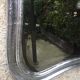 Mirror carved silver 81 x 46 cm