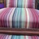 Voltaire rack and footstool