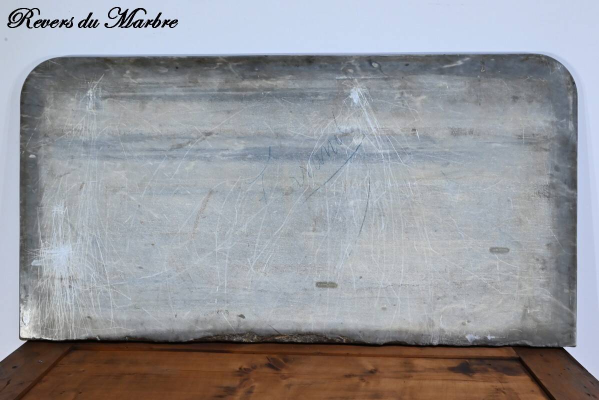 Semainier en ronce d’acajou, époque Restauration – 1ère partie du XIXème s.