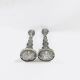 Pair of silver candle holders
