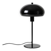 Savio mushroom table lamp - Black metal