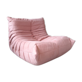 Fireside chair Togo rose by Michel Ducaroy for Ligne Roset