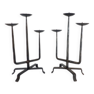 paire de chandeliers