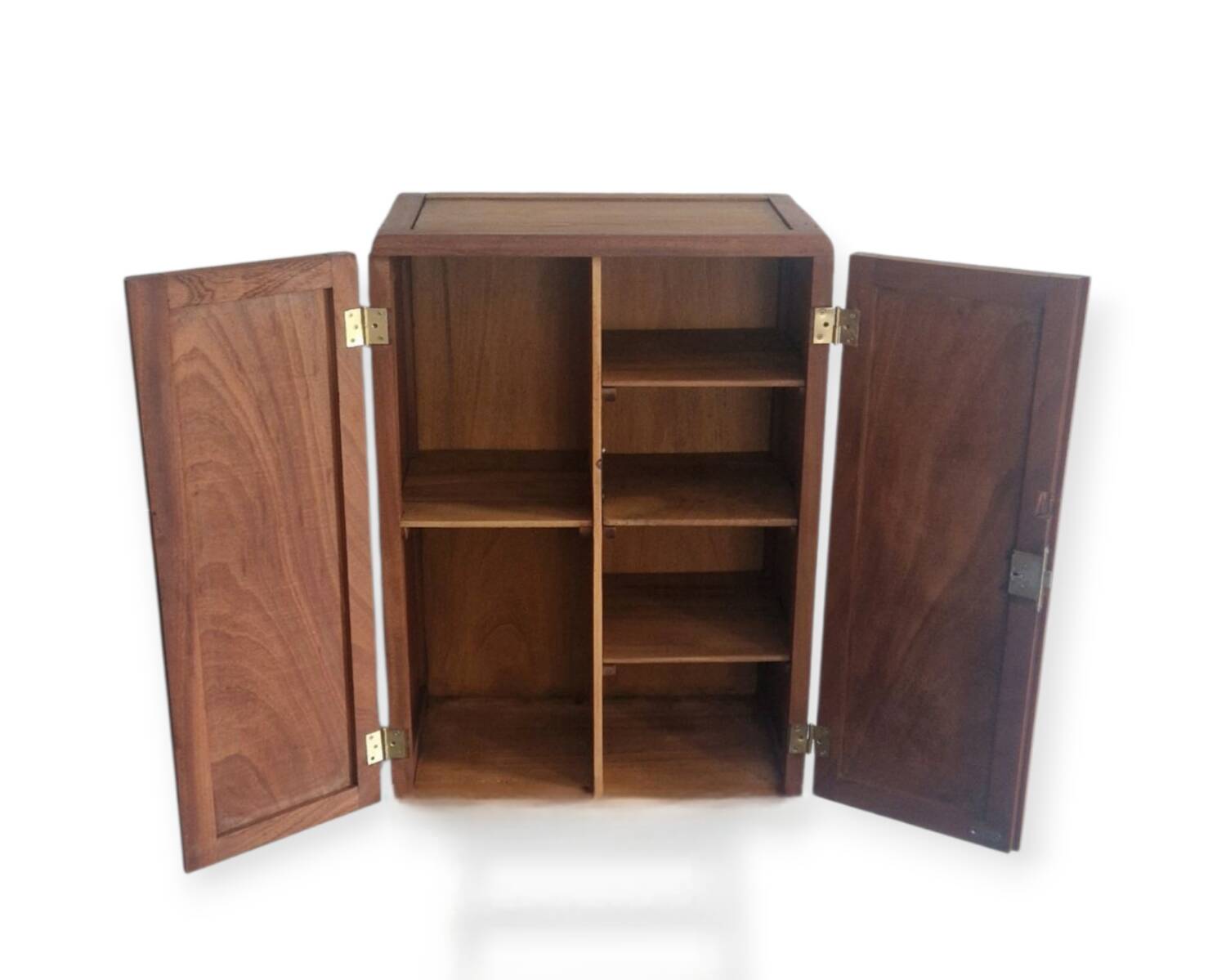 1950s handcrafted cabinet - Solid mahogany wood - Unique piece