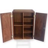 1950s handcrafted cabinet - Solid mahogany wood - Unique piece