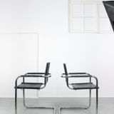 Vintage Bauhaus Cantilever S34 Leather Chair