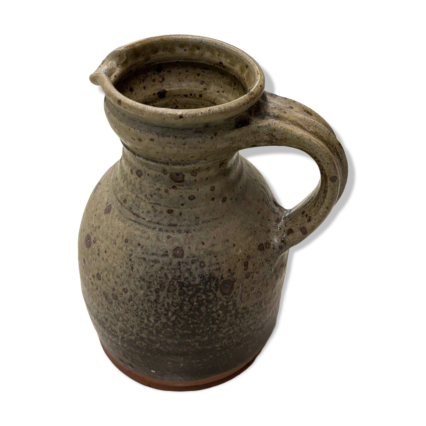 Coffee service in stoneware by Pierre Digan, 1960s.