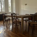 Large Provence farmhouse table in solid oak – 300 x 100 cm