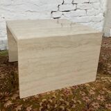 Travertine coffee table from the 70s