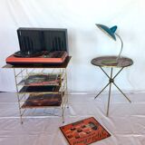 Vintage vinyl or magazine racks