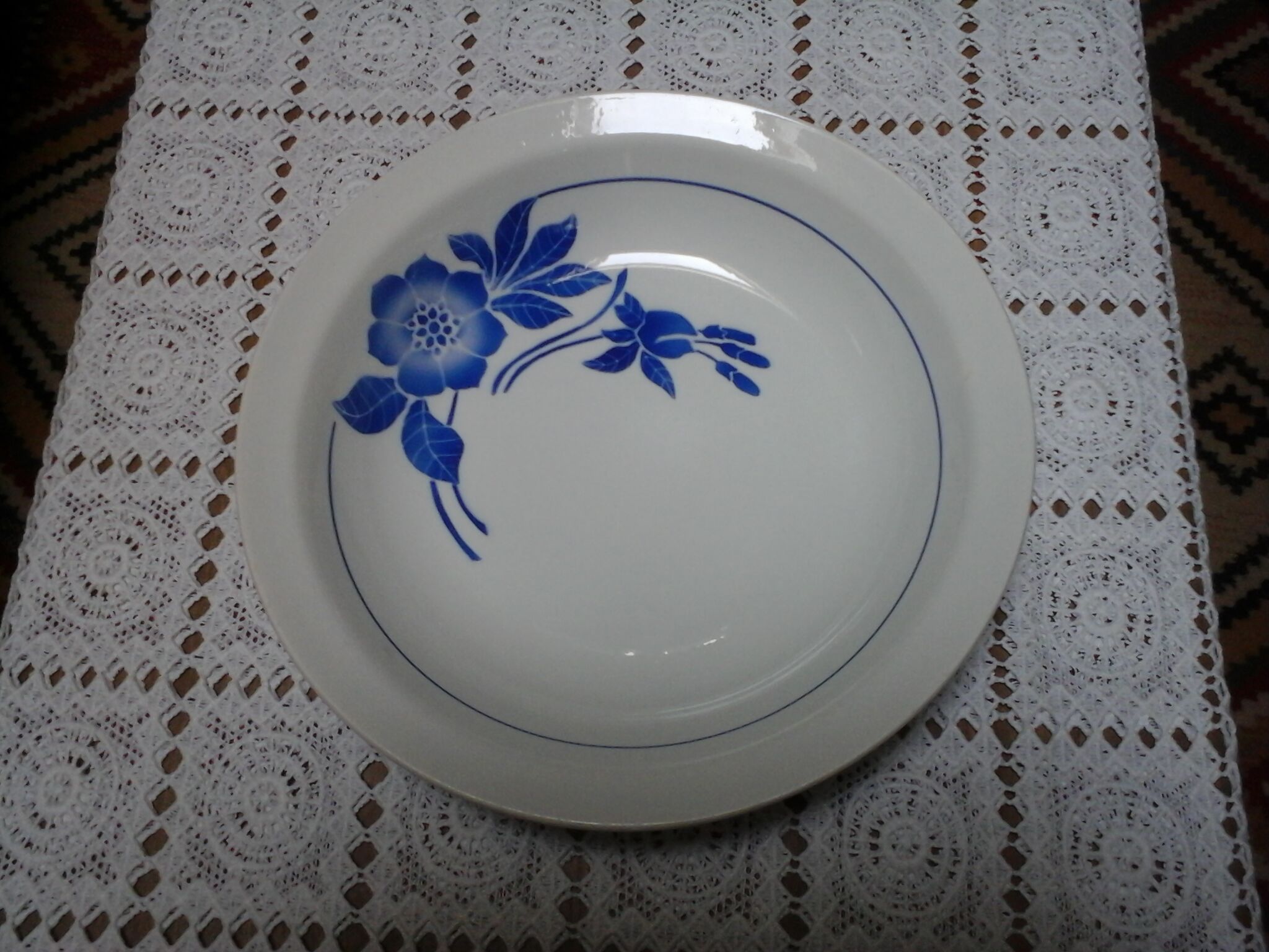 Plat creux Flore Pexonne