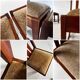4 Arts & Crafts oak dining chairs | 1910s