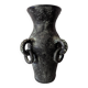 Terracotta amphora vase with bronze patina, 1970s-80s.