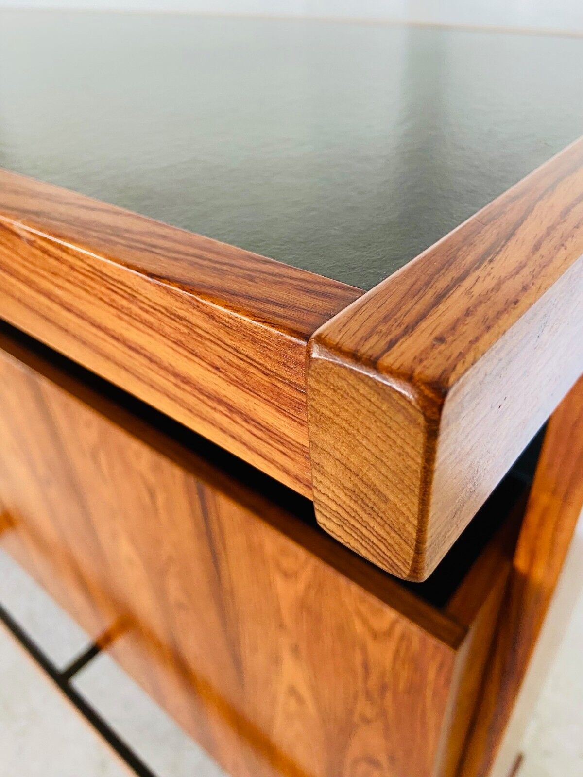 Mid-century rosewood bar and stools by Niels Erik Glasdam Jensen 1960s