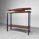 Vintage teak console Italy 1960