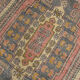 4x8 Pale Red Oriental Vintage Rug, 132x260Cm