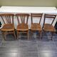 4 Baumann / Luterma bistro chairs, 1960s