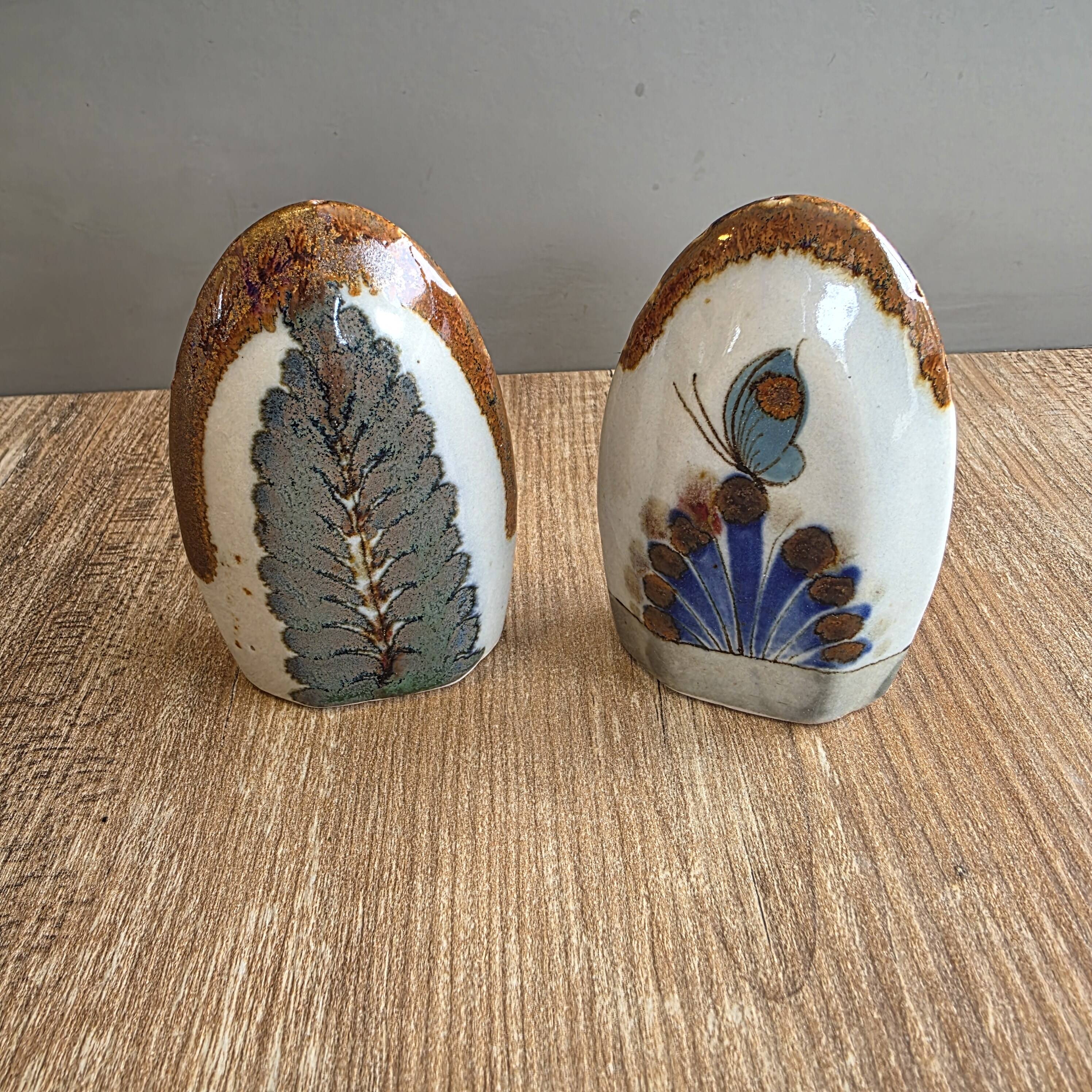 Vintage Salt and Pepper Shaker Duo - Ken Edwards - Mexico Tonalá