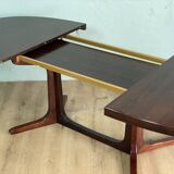 Baumann 255cm oval extendable table Scandinavian design vintage 60 70 rallon
