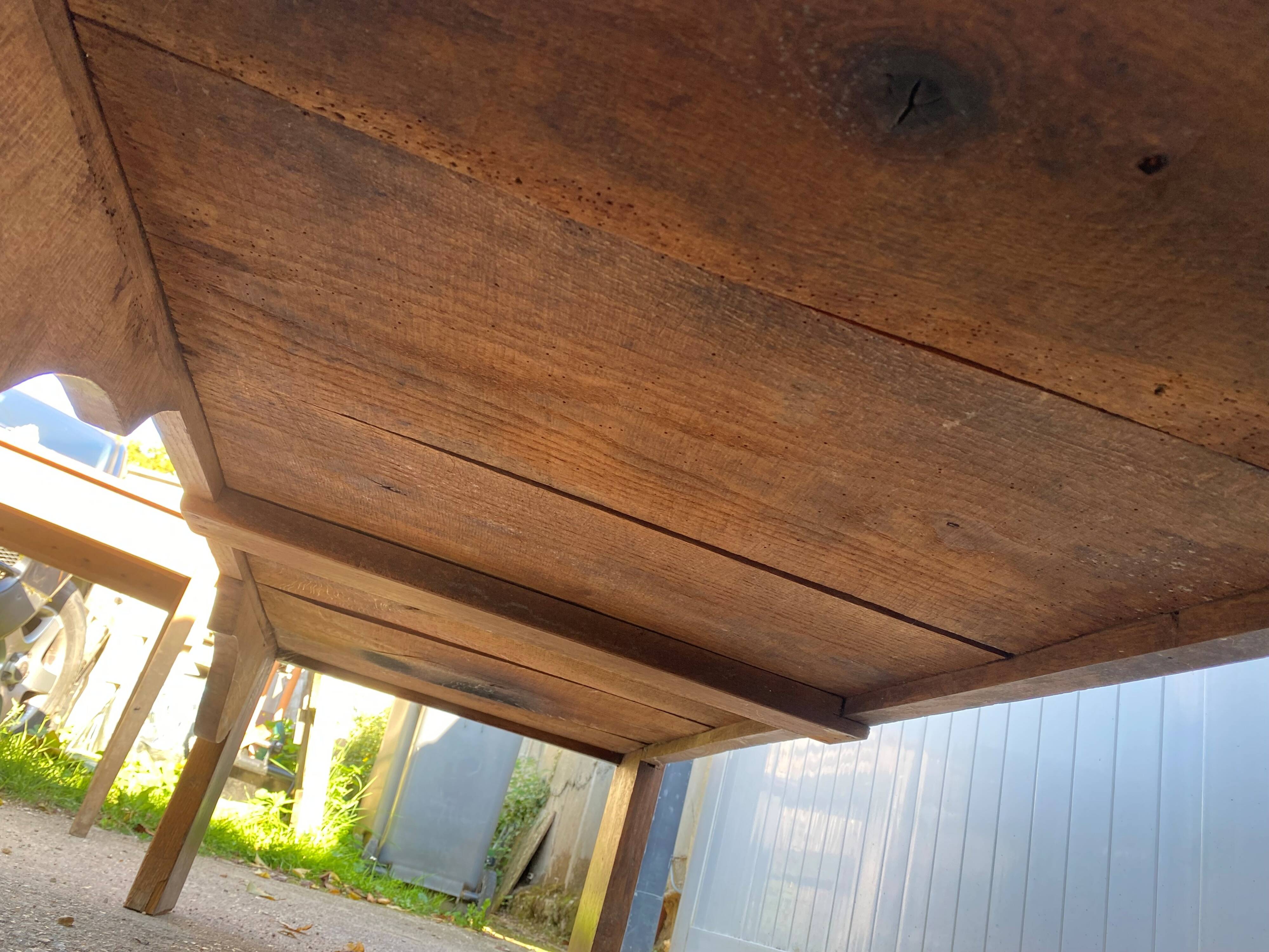 Antique 19th century solid oak hut