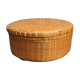Handmade rattan and bamboo basket