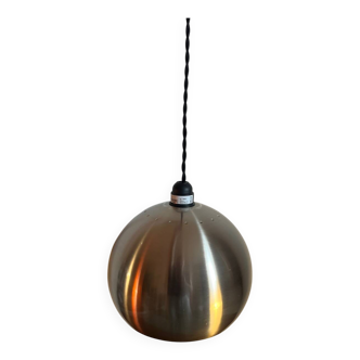 Globe suspension métal Space age année 80