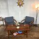 Pair of Chair vintage Scandinavian teak