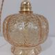 Amber glass lamp