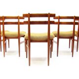 Five 1960s Danish Model 30 Dining Chairs by Poul Hundevad