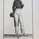 Gravure de mode - costume parisien