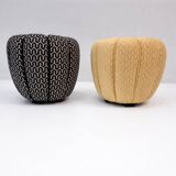 Set of poufs by Jindřich Halabala for Up Zavody, 1940s