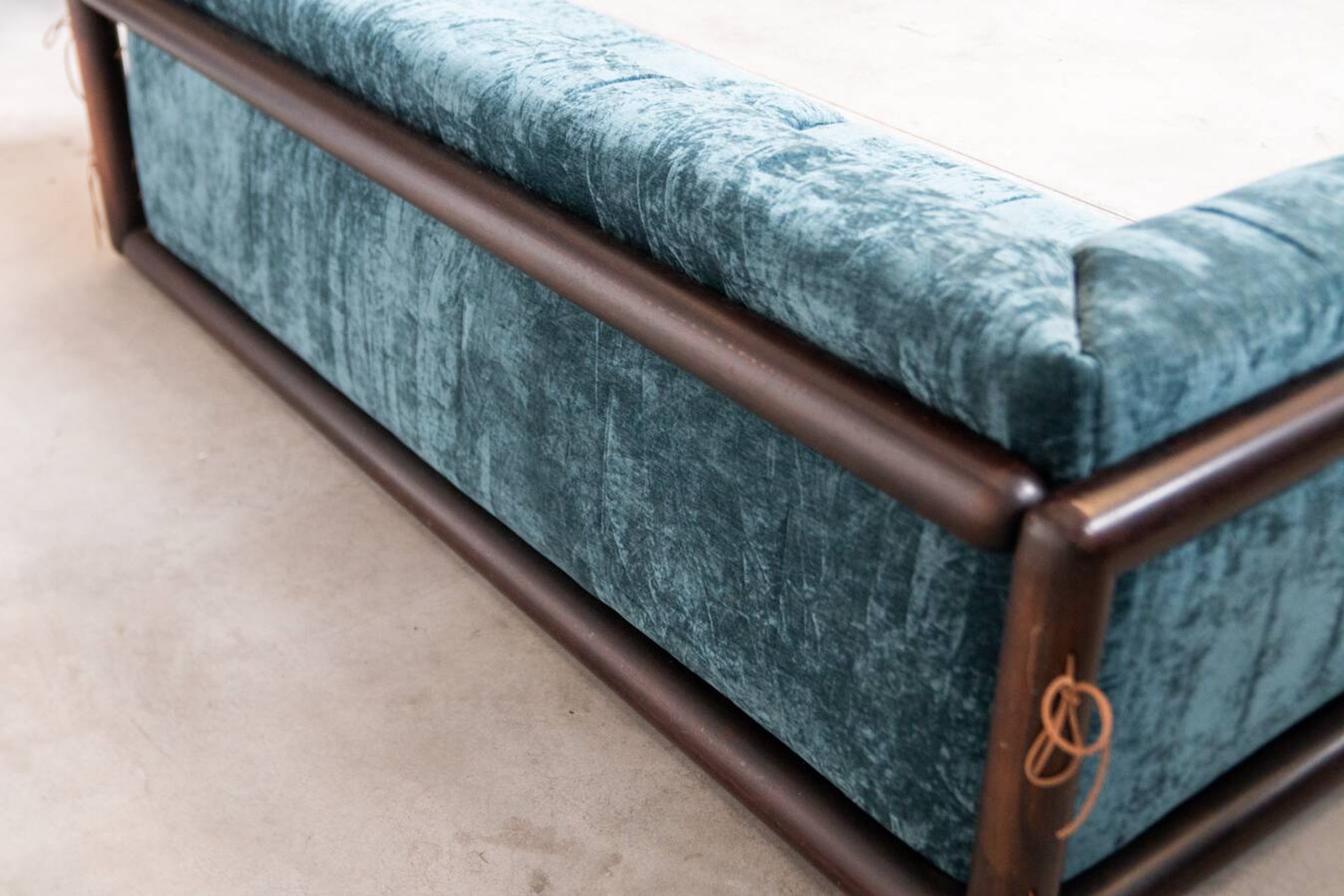 Iconic Carlo Scarpa "Cornaro" Sofa Set for Gavina, 1973